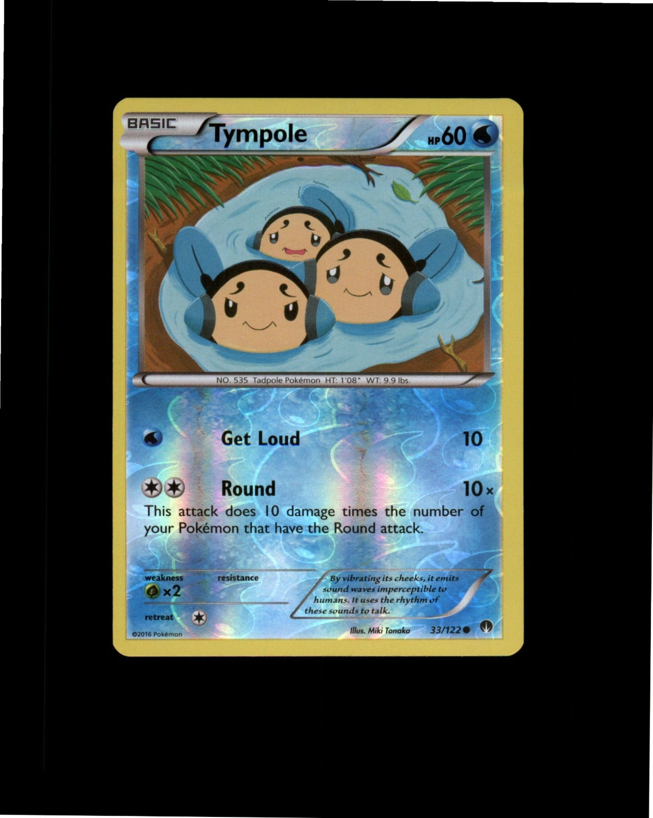 Pokemon Tympole Common XY - BREAKpoint 33/122 NM