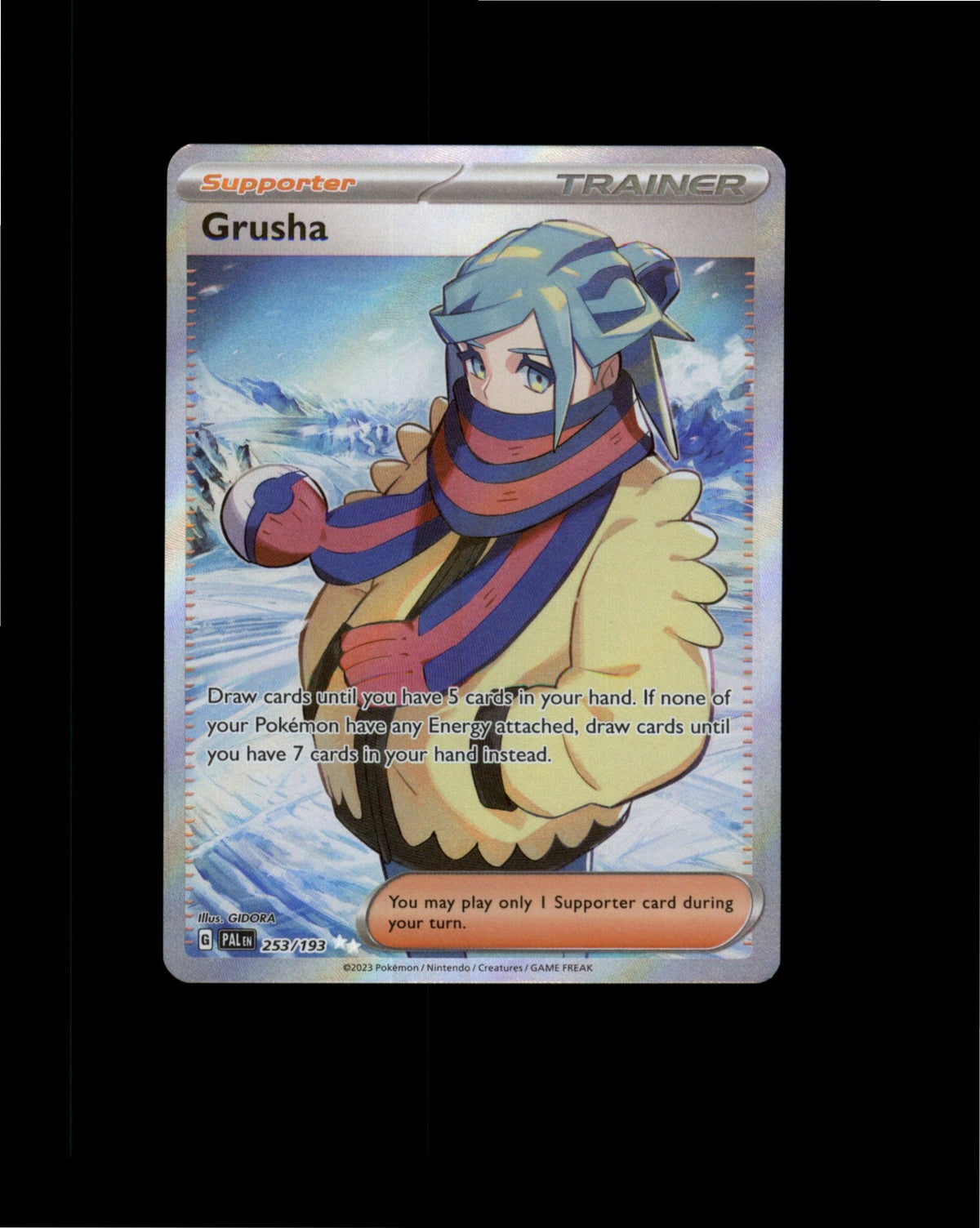 Pokemon Grusha Ultra Rare SV02: Paldea Evolved 253/193 NM