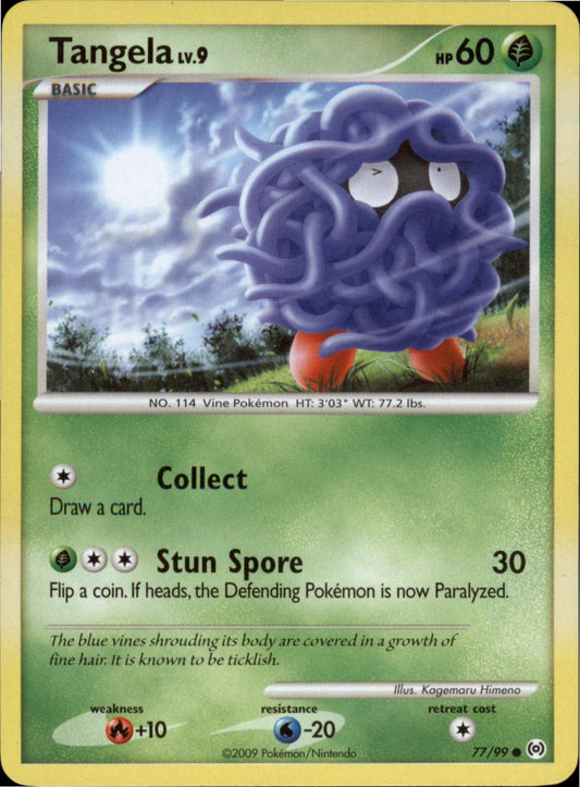 Pokemon Tangela (77) Common Arceus 77/99 NM