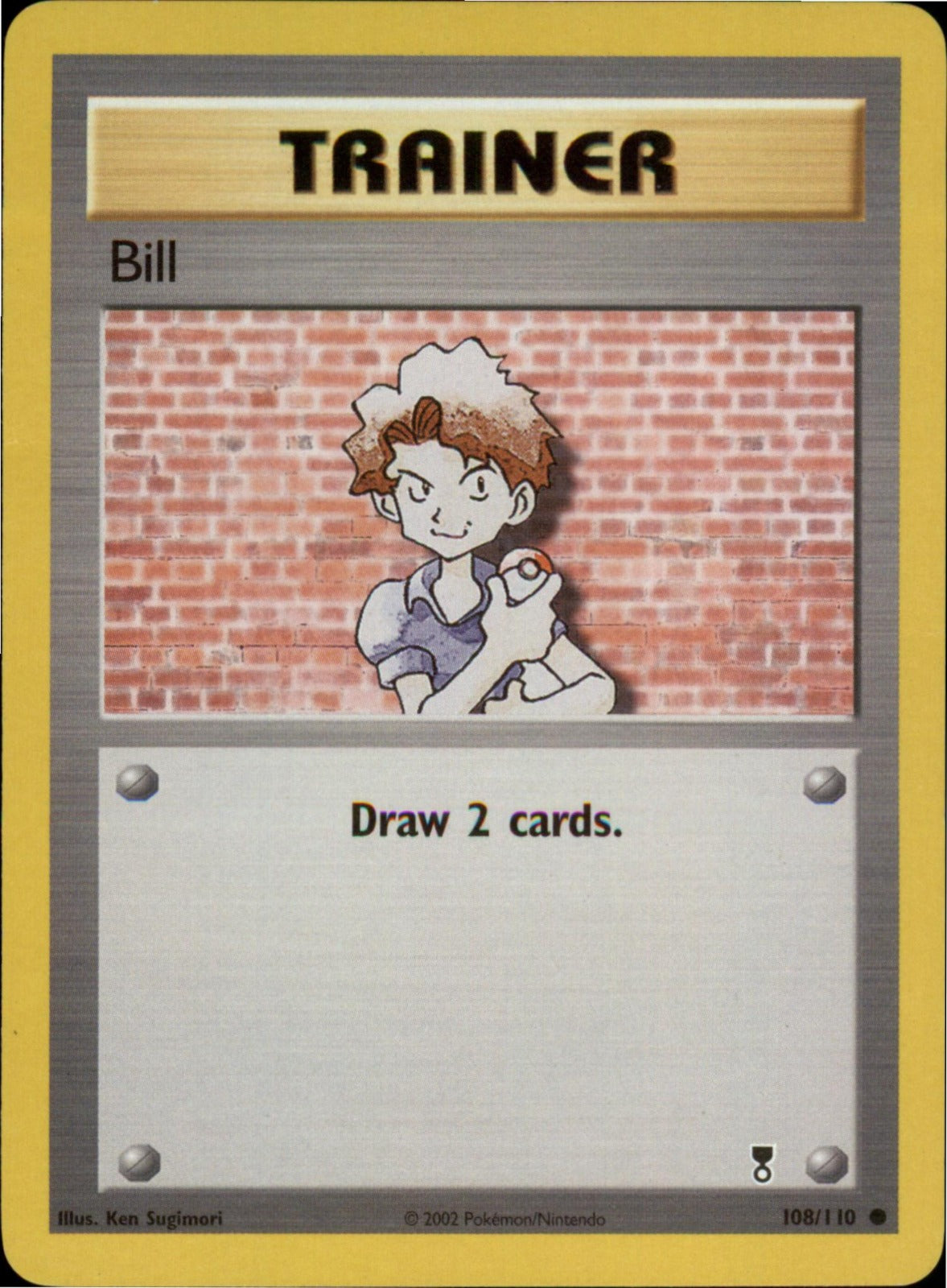 Pokemon Bill Common Legendary Collection 108/110 LP