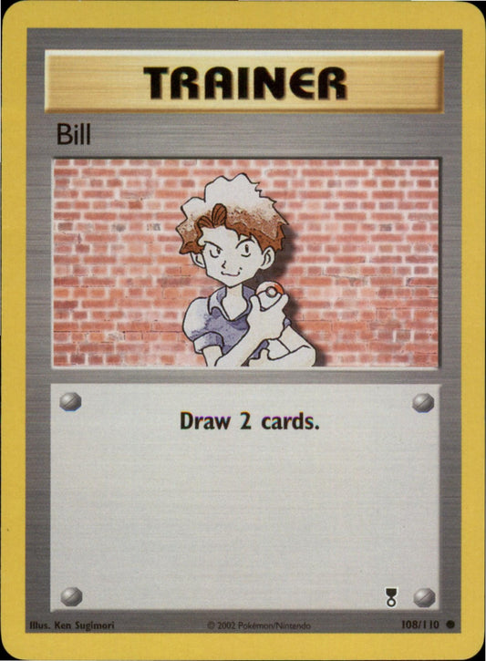 Pokemon Bill Common Legendary Collection 108/110 LP