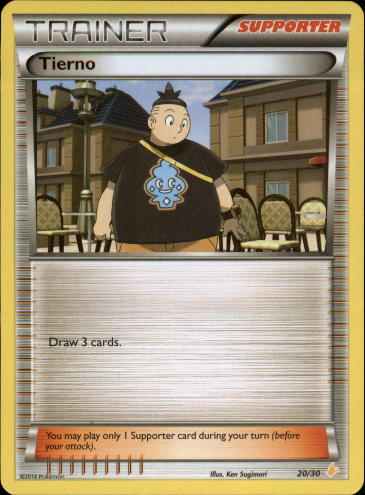 Pokemon Tierno Uncommon XY - BREAKpoint 112/122 LP