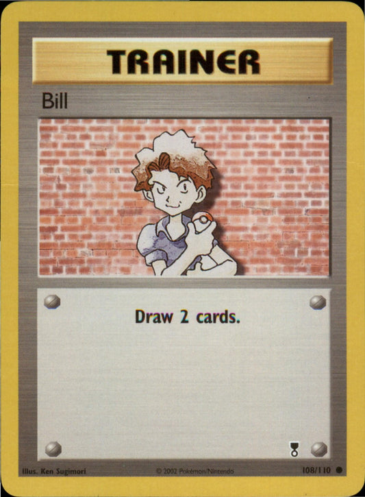 Pokemon Bill Common Legendary Collection 108/110 LP