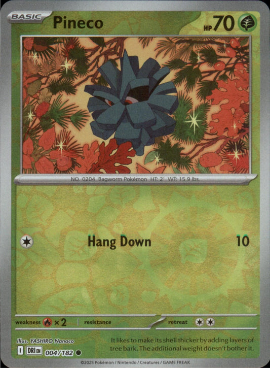 Pokemon Pieco Common SV10: Destined Rivals 004/182 NM Reverse Holo