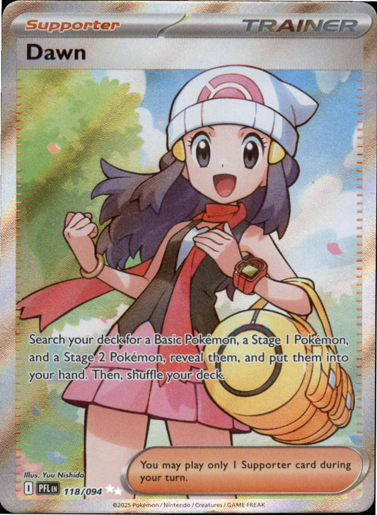 Pokemon Dawn Ultra Rare ME02: Phantasmal Flames 118/094 NM